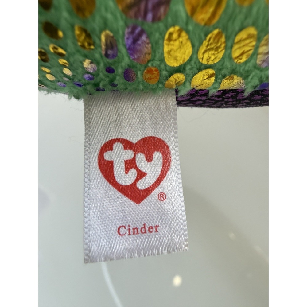 Dragon Cinder Ty Beanie Babies Boos 2015 - Stuffed Plush Toy - Picture 4 of 8